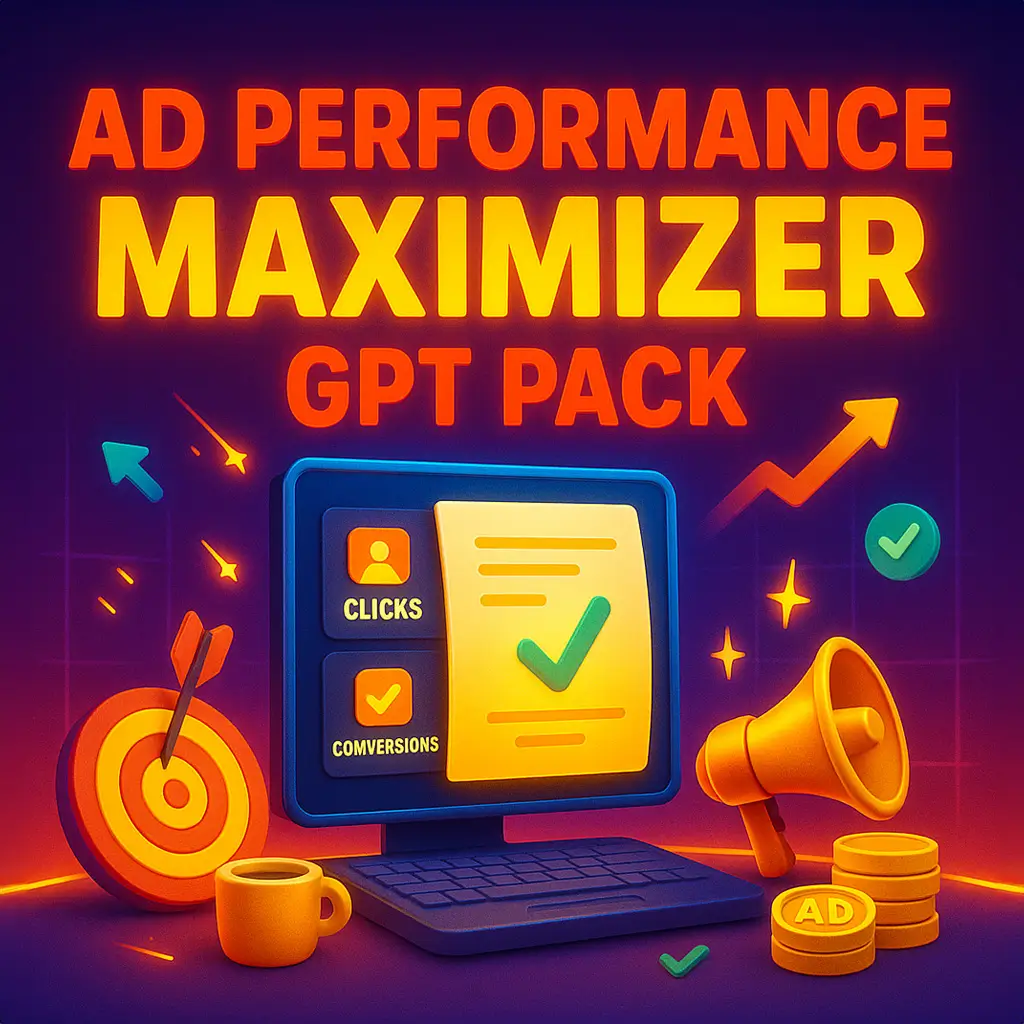 Ad Performance Maximizer GPT Pack - 3 GPTs
