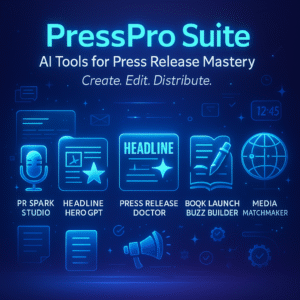 PressPro Suite – AI Tools for Press Release Mastery