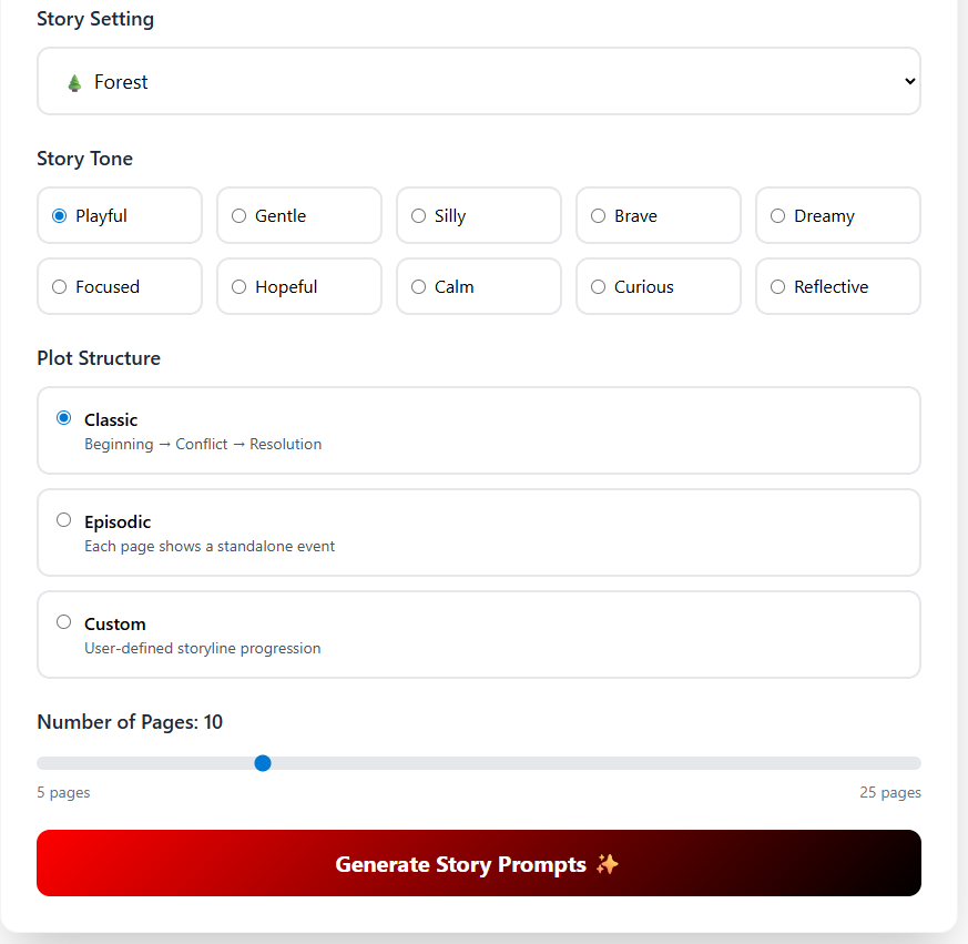Storybook Coloring Page Generator - Create Personalized, Illustrated Adventures in Minutes! - Image 5